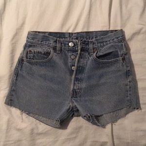 Levi’s Original Vintage Button Cut Off Shorts
